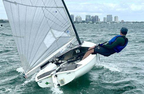 2025 Finn US National Regatta at Key Biscayne, Florida