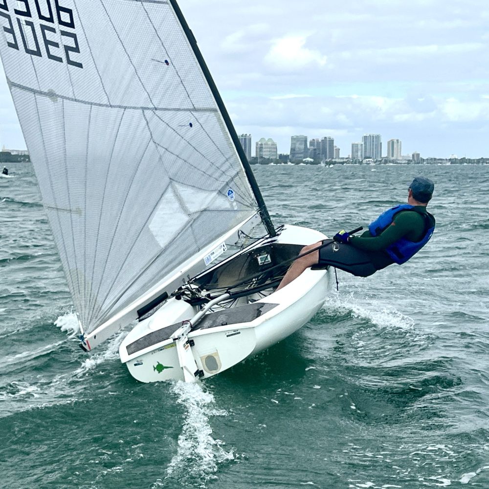 2025 Finn US National Regatta at Key Biscayne, Florida